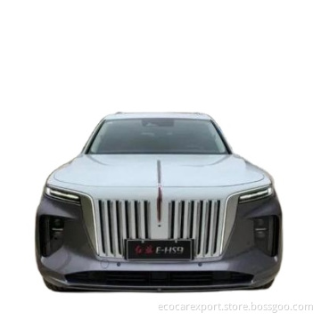 Kenderaan Tenaga Baru Hongqi E-HS9 SUV besar 690km jarak 5-pintu 7-tempat duduk SUV 4WD EV CAR